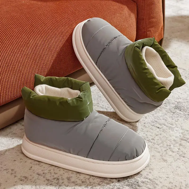 Fur Snow Boots Men's Winter Fleece-Lined Warm Bread Shoes Northeast China Cotton Shoes
Fur Snow Boots Men's Winter Fleece-Lined Warm Bread Shoes Northeast China Cotton Shoes