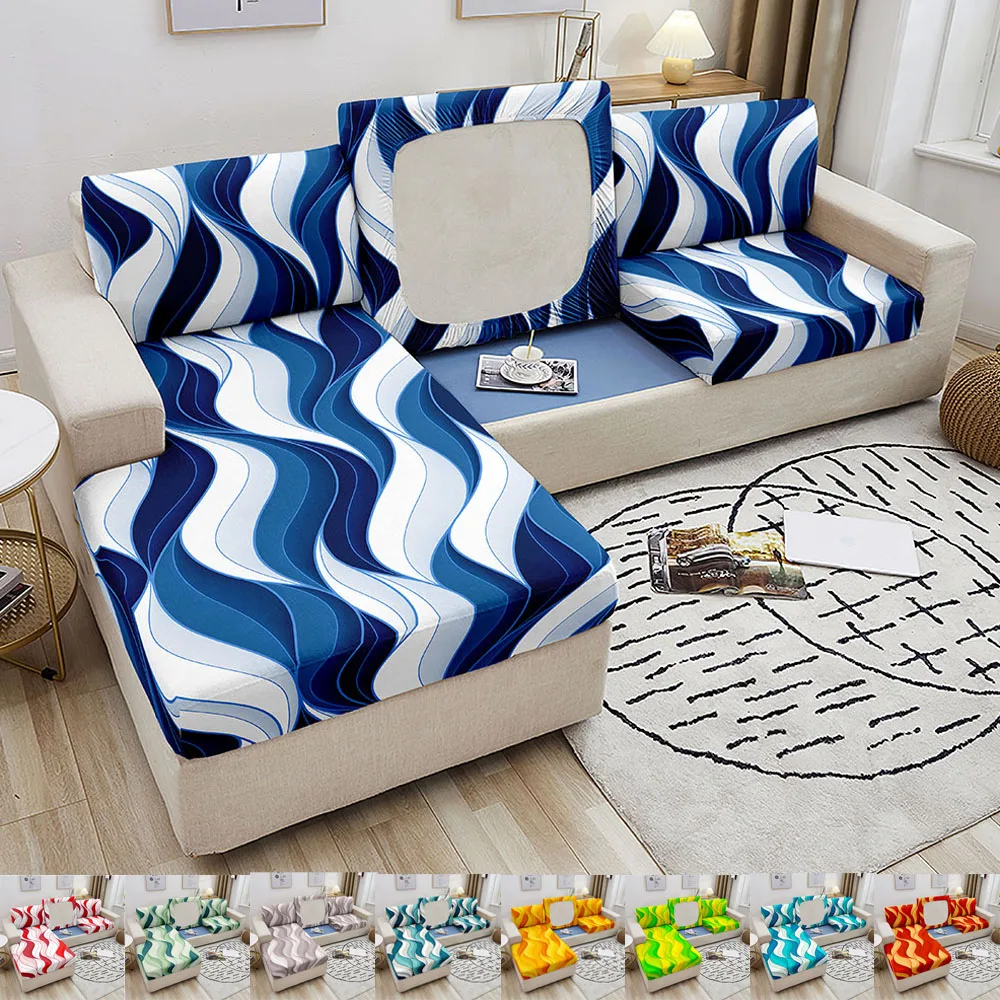 Abstract Print Elastic Sofa Seat Cushion Cover Wave Stretch Couch Slipcover Armchair Cover for Living Room Corner Sofa
Abstract Print Elastic Sofa Seat Cushion Cover Wave Stretch Couch Slipcover Armchair Cover for Living Room Corner Sofa