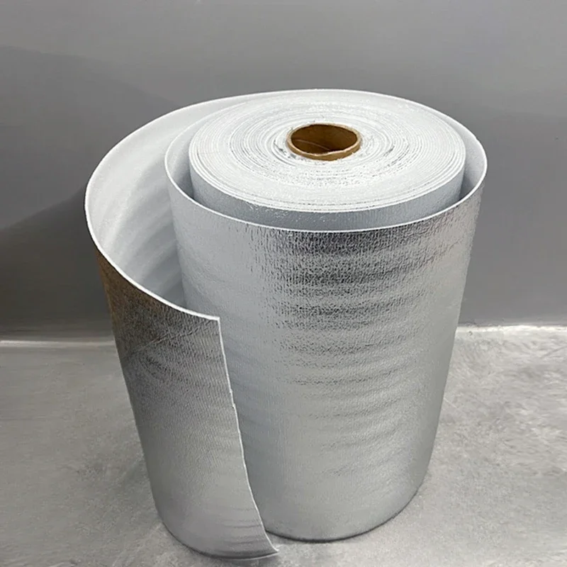 10M Aluminum Foil Insulation Film Takeout Pack Flower Pot Thickening Express Transport Fruit Antifreeze Heat Insulation Material
10M Aluminum Foil Insulation Film Takeout Pack Flower Pot Thickening Express Transport Fruit Antifreeze Heat Insulation Material