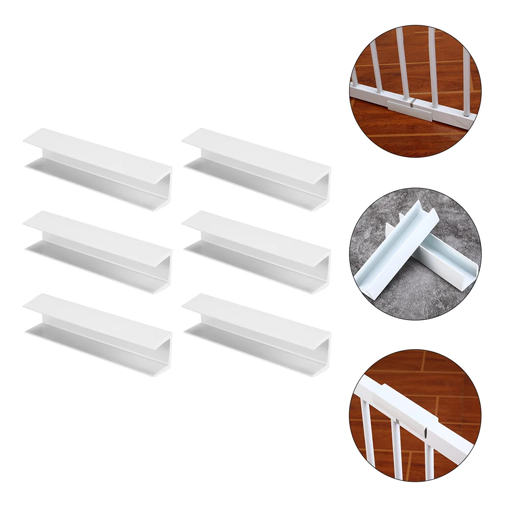 6 Pcs Safety Door Reinforcement Slot High Performance Baby Gate Groove White Out Pvc Pet Supplies Simple Design
6 Pcs Safety Door Reinforcement Slot High Performance Baby Gate Groove White Out Pvc Pet Supplies Simple Design