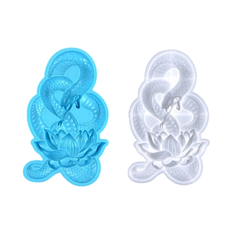Semi Three-Dimensional Lotuses Snake Silicone Mold Hanging Ornament Crystal Epoxy Resin Mold DIY Wall Desktop Decoration
Semi Three-Dimensional Lotuses Snake Silicone Mold Hanging Ornament Crystal Epoxy Resin Mold DIY Wall Desktop Decoration