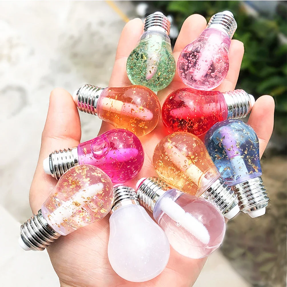 10 Colors Fruit Flavor Mini Light Bulb Lip Gloss Private Label Wholesale Nourishing Moisturizing Exfoliating Lips Care Oil
10 Colors Fruit Flavor Mini Light Bulb Lip Gloss Private Label Wholesale Nourishing Moisturizing Exfoliating Lips Care Oil