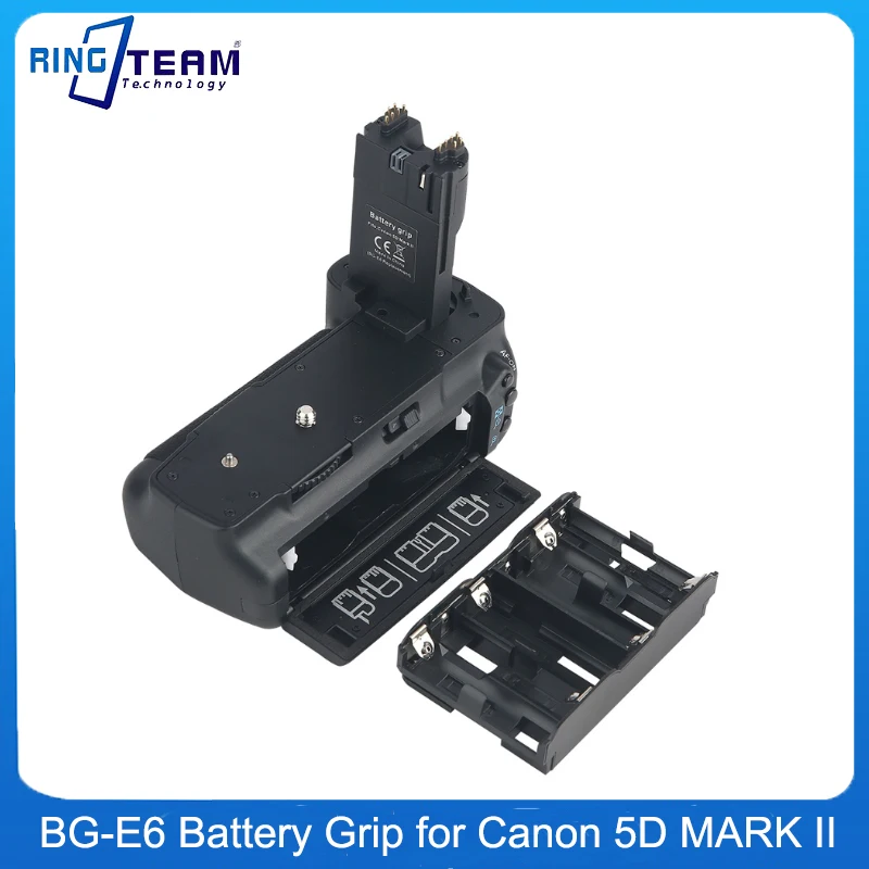 BG-E6 Vertical Battery Grip For Canon EOS 5D Mark II 5DII 5D2 Work LP-E6 Battery BG E6 BG-5DII
BG-E6 Vertical Battery Grip For Canon EOS 5D Mark II 5DII 5D2 Work LP-E6 Battery BG E6 BG-5DII