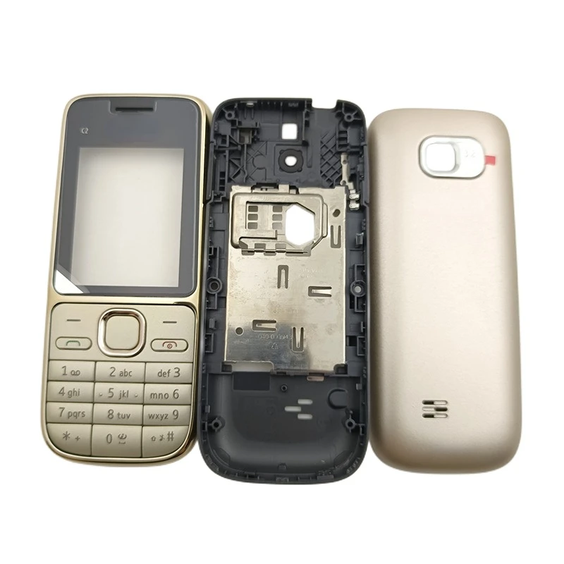 10Pcs/Lot Full Housing Case Cover for Nokia C2 C2-01 Shell Battery Cover Housing Case + English and Hebrew Keypad Replace
10Pcs/Lot Full Housing Case Cover for Nokia C2 C2-01 Shell Battery Cover Housing Case + English and Hebrew Keypad Replace