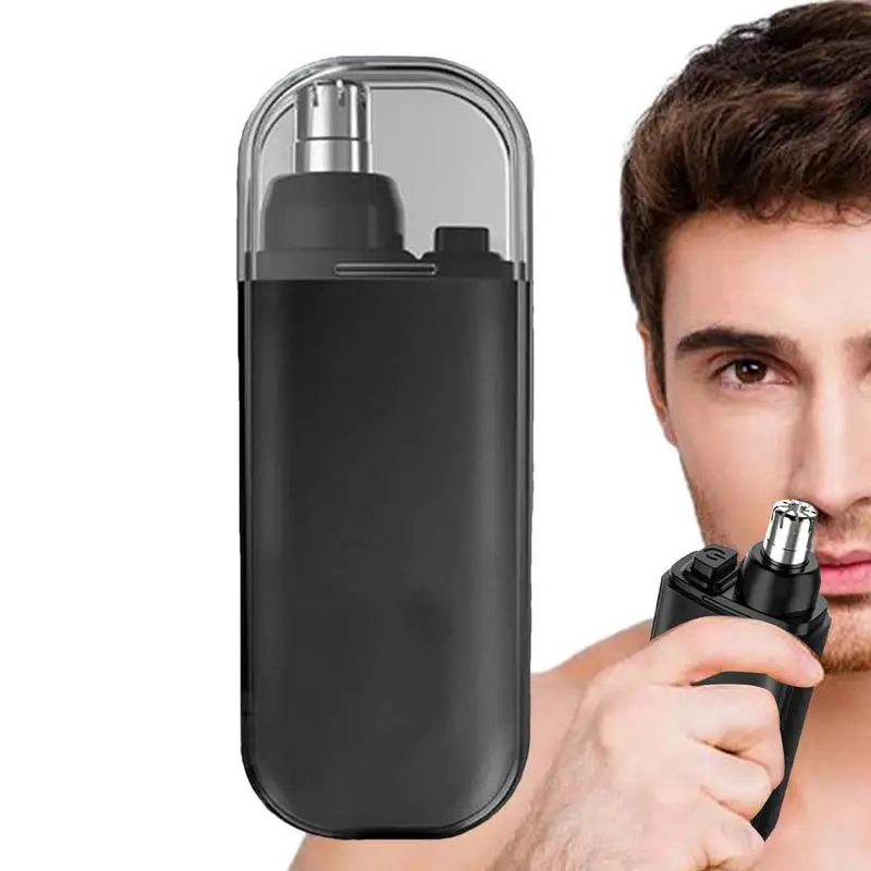 

Dual-Edge Nose & Ear Hair Trimmers 2 In 1 Rechargeable USB Eyebrow & Facial Hair Trimmer Clipper 7000 RPM Powerful Motor