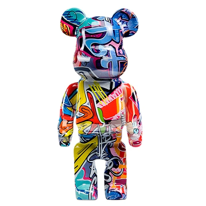 Artistic Colorful Graffiti Bear Statues and Sculptures Nordic Home Living Room Decor Figurines for Interior Desk Accessories Toy
Artistic Colorful Graffiti Bear Statues and Sculptures Nordic Home Living Room Decor Figurines for Interior Desk Accessories Toy