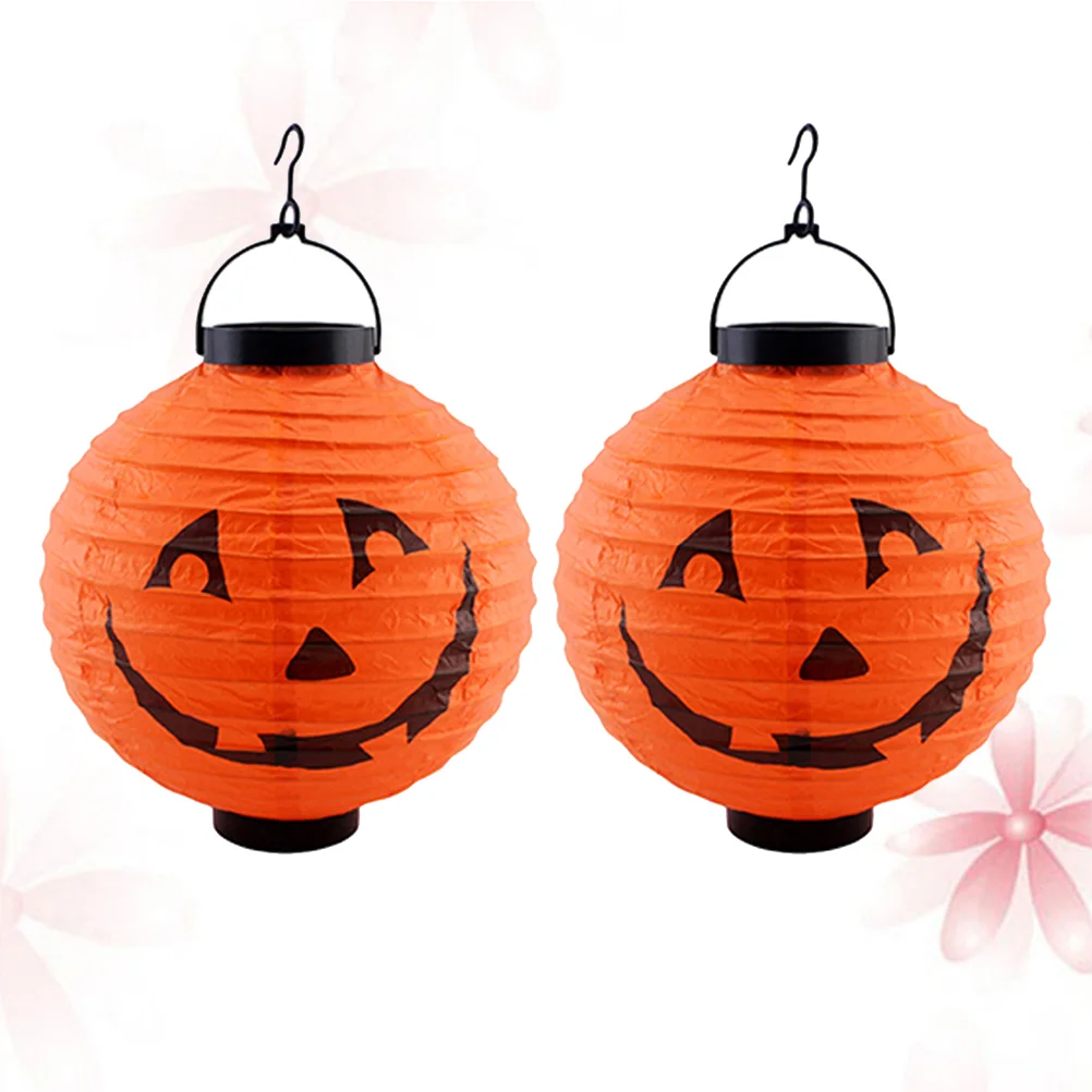 2 Pcs Glowing Pumpkin Lantern Halloween Paper Portable Lamp LED Folding Orange Squash
2 Pcs Glowing Pumpkin Lantern Halloween Paper Portable Lamp LED Folding Orange Squash