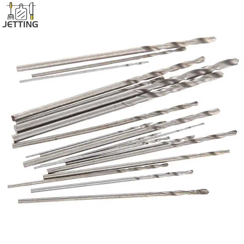 20Pcs Tiny Micro HSS Twist Drill Bit Set 0.3mm-1.6mm Model Craft For Precision Crafts Jewellery Watch Repair Mode Drill
20Pcs Tiny Micro HSS Twist Drill Bit Set 0.3mm-1.6mm Model Craft For Precision Crafts Jewellery Watch Repair Mode Drill