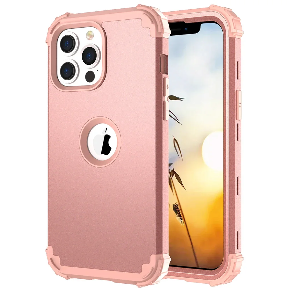 for iPhone 13 Pro Case, 3-in-1 Hybrid Soft Silicone Rubber Hard PC Heavy Duty Shockproof Rugged Anti-Slip Bumper Protective Case
for iPhone 13 Pro Case, 3-in-1 Hybrid Soft Silicone Rubber Hard PC Heavy Duty Shockproof Rugged Anti-Slip Bumper Protective Case