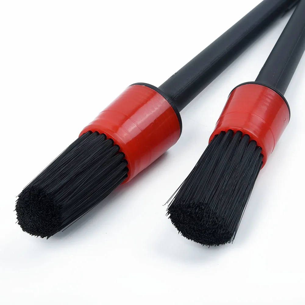 5 Pcs/set Car Soft Cleaning Brushes Detailing Brush Cleaning Natural Boar Hair Brushes Car Detail Tools Black + Red
5 Pcs/set Car Soft Cleaning Brushes Detailing Brush Cleaning Natural Boar Hair Brushes Car Detail Tools Black + Red