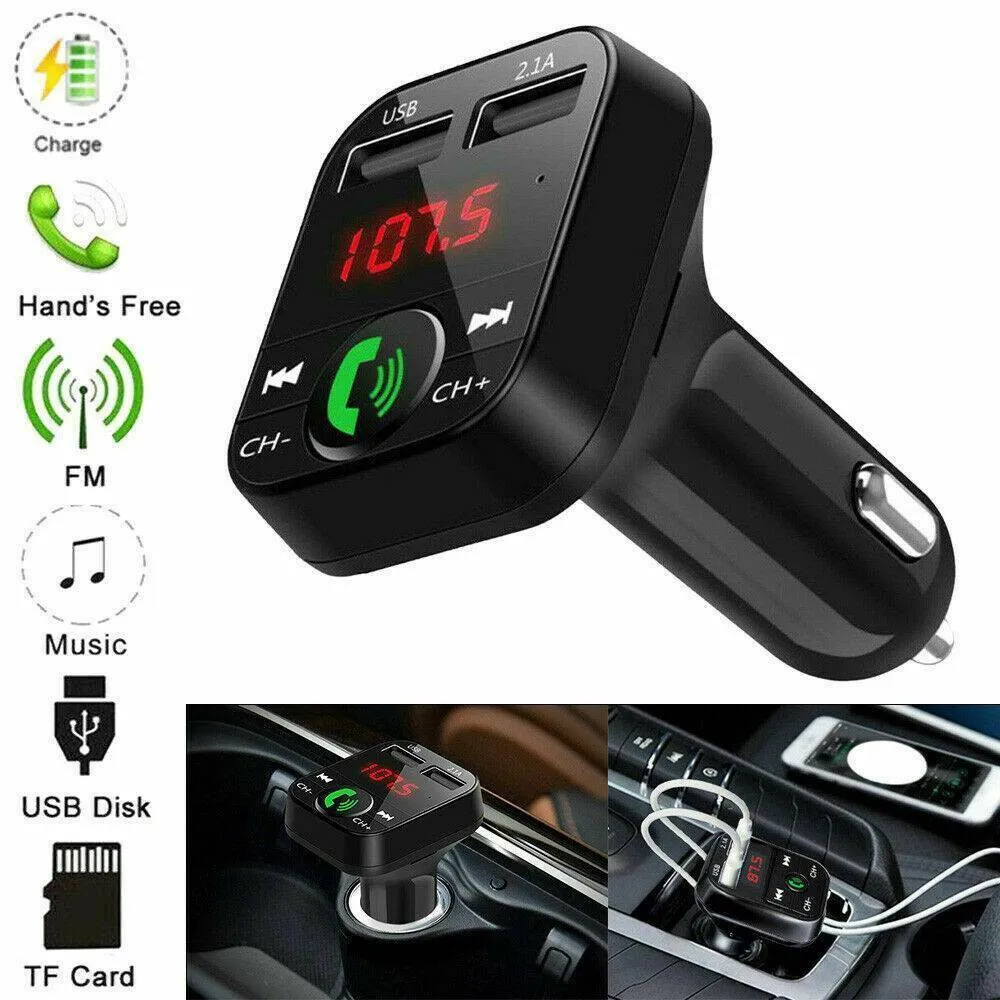 1pac Car MP3 Player Battery Charging Units 2 USB Charging Ports (5V/2.1A And 1.0A) FM Transmitter+USB Charger+MP3 Player MP3/WMA
1pac Car MP3 Player Battery Charging Units 2 USB Charging Ports (5V/2.1A And 1.0A) FM Transmitter+USB Charger+MP3 Player MP3/WMA