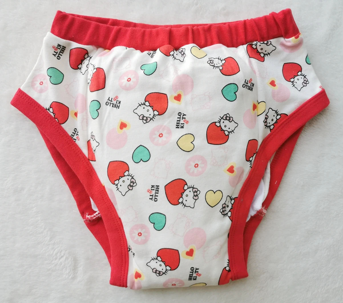 

Adult printed red heart trainning pant/Adult baby brief with padding inside/ABDL trainning pants/adult trainning pant/abdl pant