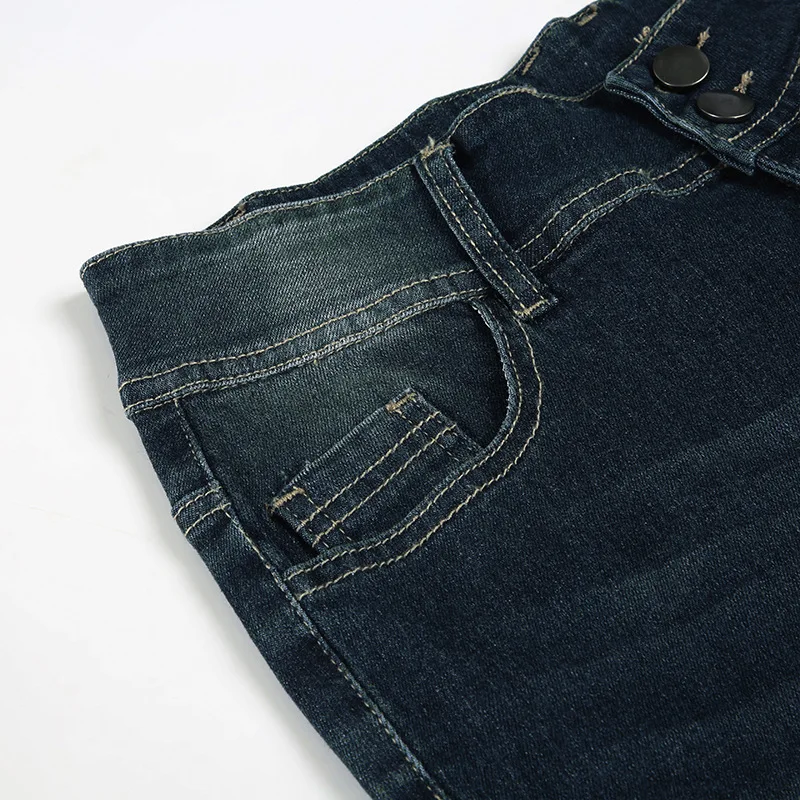 2000s Clothes Y2k Low Rise Boot Cut Jeans Woman Casual Black Striped Denim Trousers Streetwear Flare Pants P77-DD25 266 Sf5f2c9edc67d458ba40b59db5443a94eE