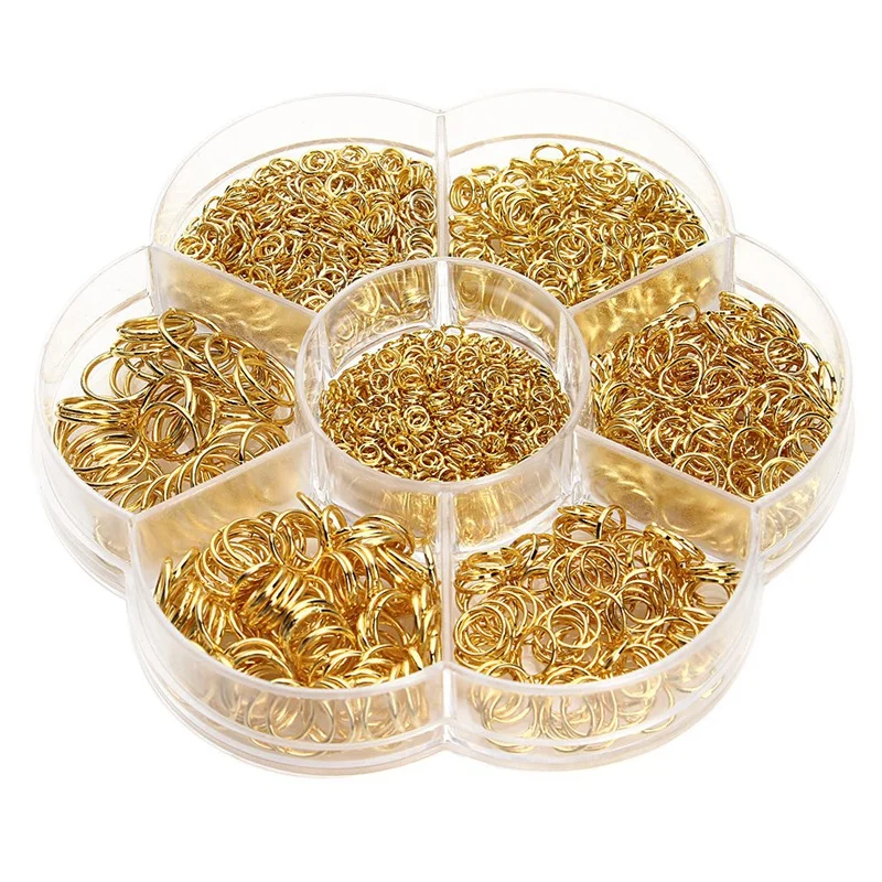 1450Pcs Round Diameter 2-10Mm Hoops Earring Wires Connectors Closed Rings For DIY Jewelry Making Accessories
1450Pcs Round Diameter 2-10Mm Hoops Earring Wires Connectors Closed Rings For DIY Jewelry Making Accessories
