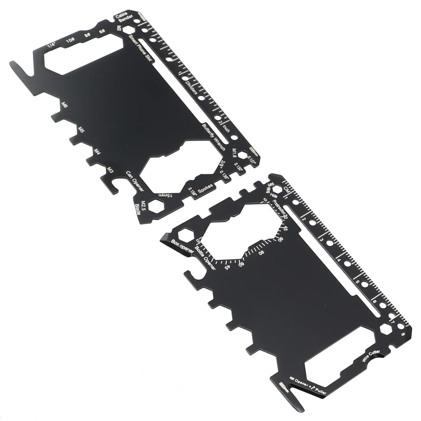 2PCS Multitool Card 46-In-1 Multi-Purpose Survival Pocket Repair Tool Gadgets Stainless Steel Escape Kni Fe Card Camping Tool
2PCS Multitool Card 46-In-1 Multi-Purpose Survival Pocket Repair Tool Gadgets Stainless Steel Escape Kni Fe Card Camping Tool