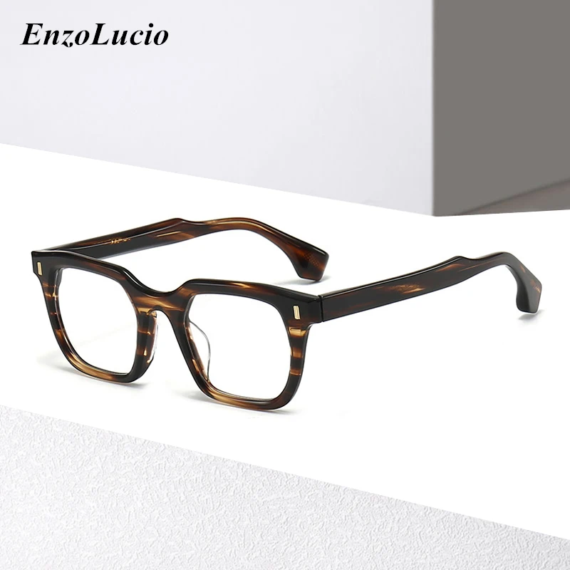 Handmade Acetate Square Optical Eyeglasses for Men Vintage Myopia Prescription Glasses Frame Women Brand Design Trendy Eyewear
Handmade Acetate Square Optical Eyeglasses for Men Vintage Myopia Prescription Glasses Frame Women Brand Design Trendy Eyewear