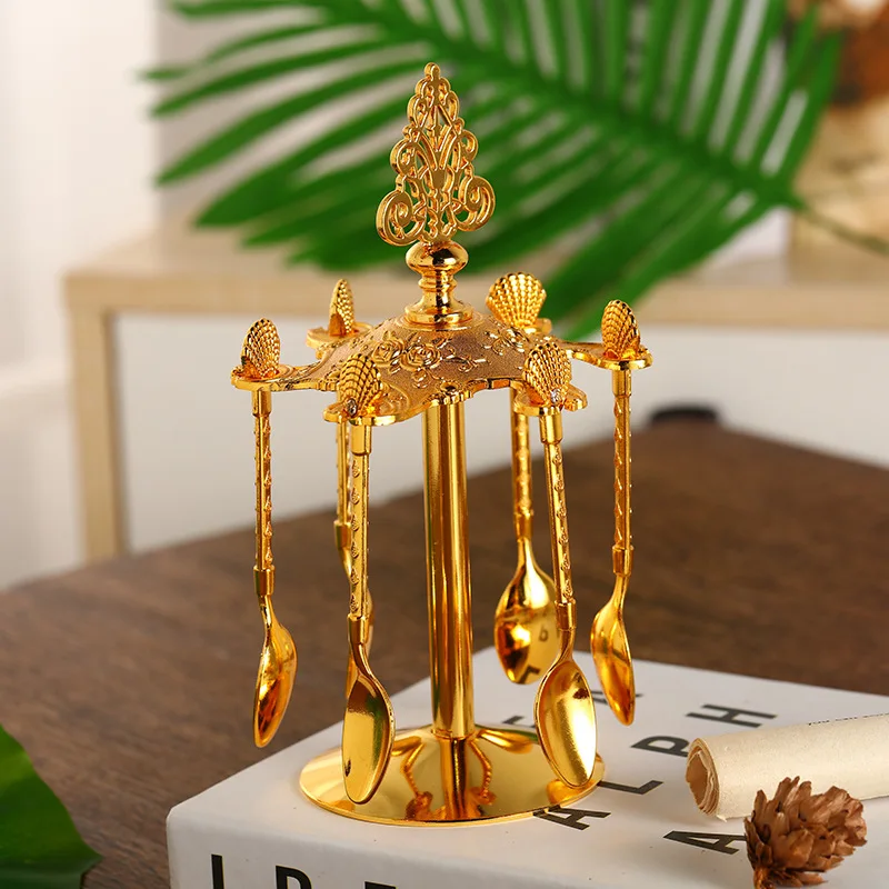 Creative Spoon Storage Shelf Set European Alloy Ornaments Spoon Salad Spoon Kitchen Accessories Coffee Spoon Decoration
Creative Spoon Storage Shelf Set European Alloy Ornaments Spoon Salad Spoon Kitchen Accessories Coffee Spoon Decoration