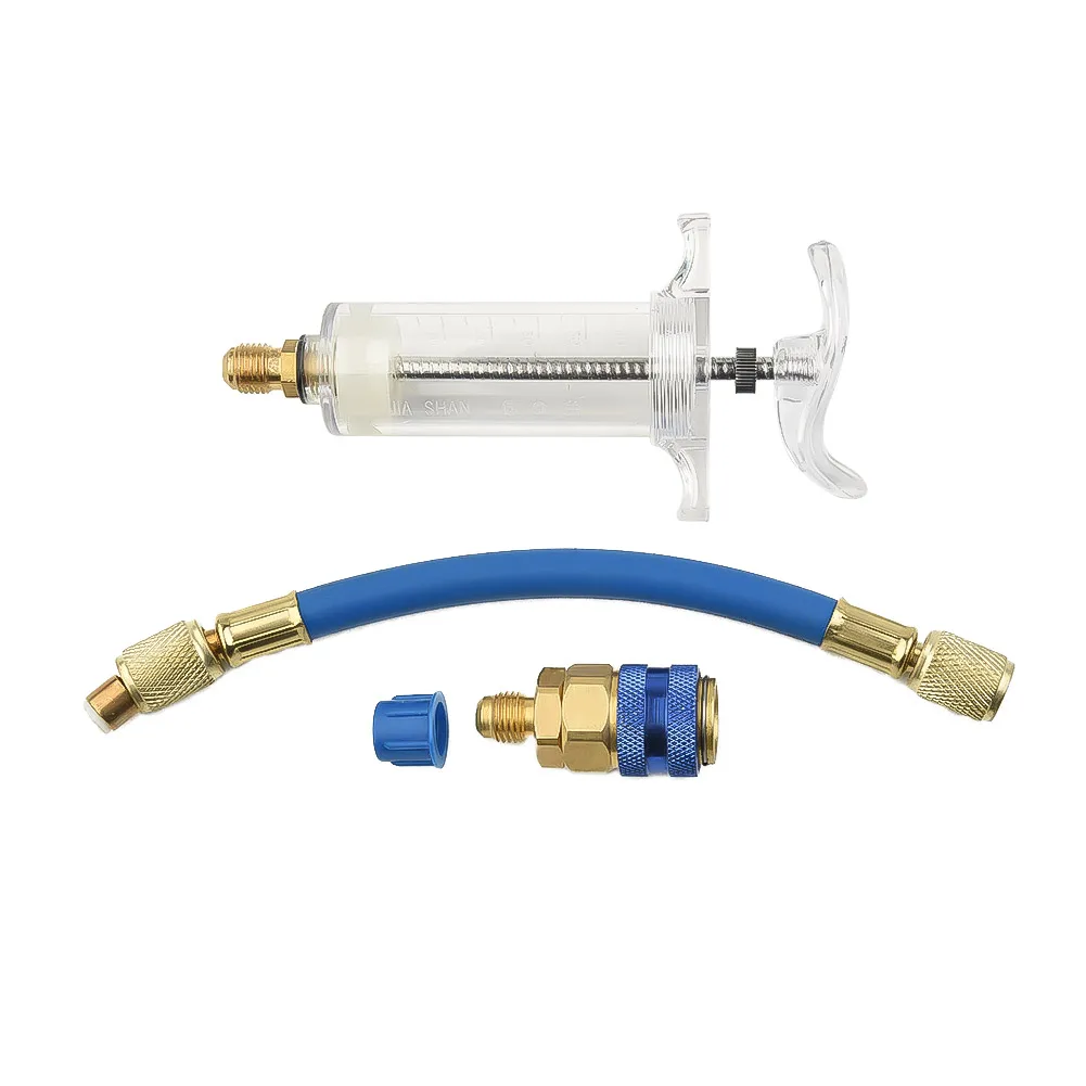Injector Sampler With Low Side Quick Coupler Adapter Fluid Tube Oil/Dye With Low Side Quick Coupler Adapter Durable
Injector Sampler With Low Side Quick Coupler Adapter Fluid Tube Oil/Dye With Low Side Quick Coupler Adapter Durable