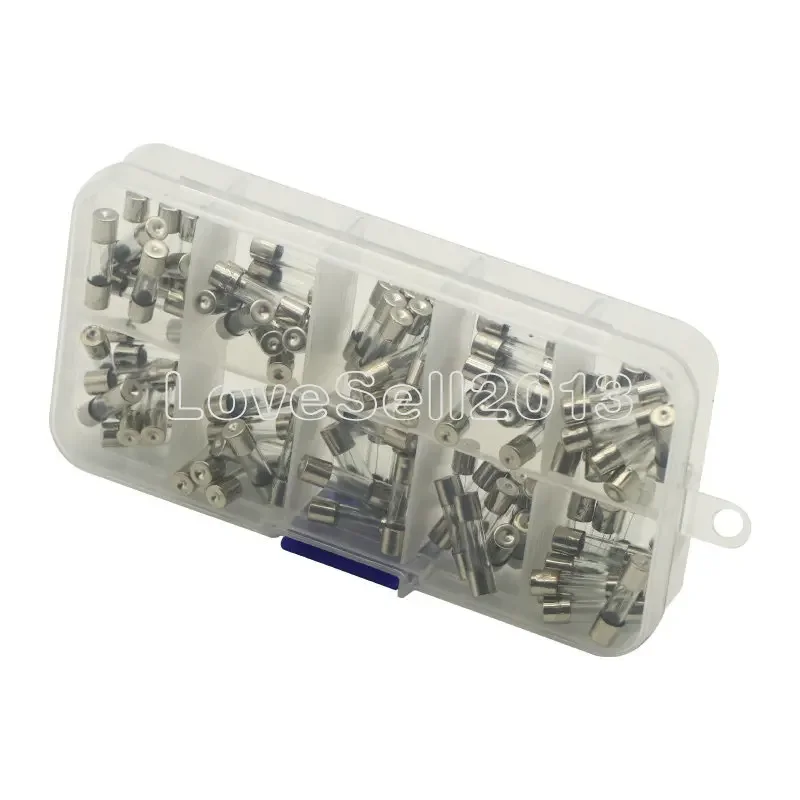 100Pcs/box 0.25A~20A Quick Blow Glass Tube Fuse Assorted Kits Fast-blow 5*20mm Glass Fuses Wire Accessory For arduino Board
100Pcs/box 0.25A~20A Quick Blow Glass Tube Fuse Assorted Kits Fast-blow 5*20mm Glass Fuses Wire Accessory For arduino Board