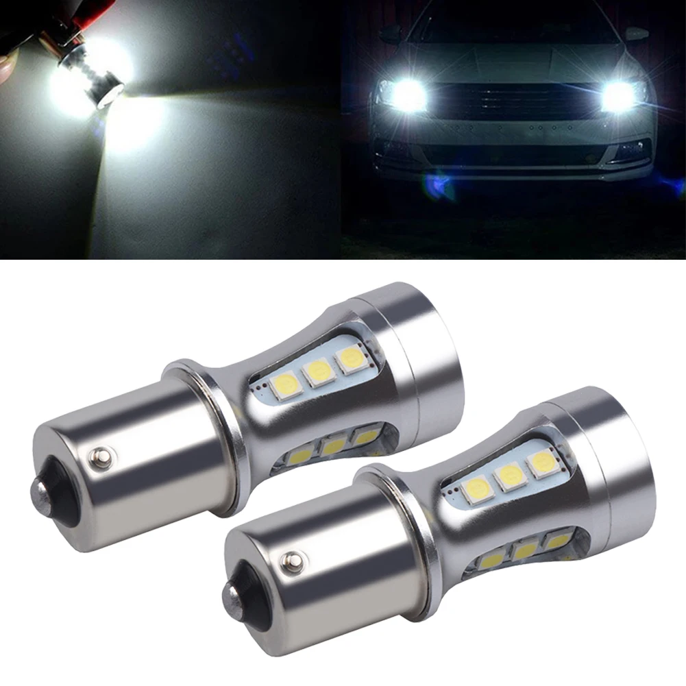 2pcs Car LED Headlight Reversing Light W16W 3030 18SMD LED Turn Signal Car Tail Light Reversing Light Aluminum Alloy Silver Car
2pcs Car LED Headlight Reversing Light W16W 3030 18SMD LED Turn Signal Car Tail Light Reversing Light Aluminum Alloy Silver Car