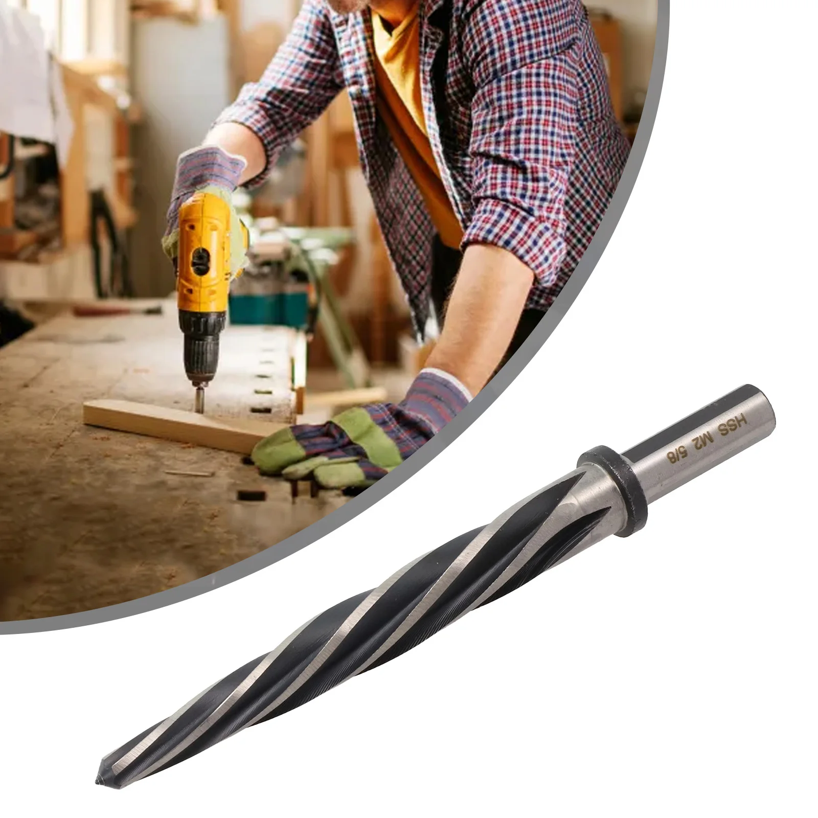 1 Pc Chuck Bridge Reamer 5/8 Inch Tapered Reamer 1/2 Inch Shank 160mm HSS Spiral Fluted Drill Bit Chamfer Reaming Tools
1 Pc Chuck Bridge Reamer 5/8 Inch Tapered Reamer 1/2 Inch Shank 160mm HSS Spiral Fluted Drill Bit Chamfer Reaming Tools