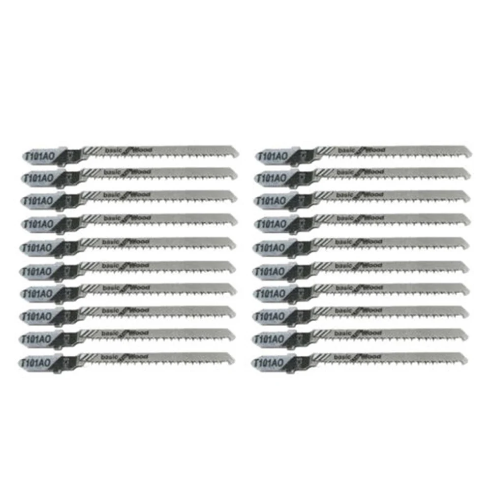 20Pcs Reciprocating Jigsaw Blade T101AO T-Shank Multi Jig Saw Blades for Wood Plastic Cutting Disc
20Pcs Reciprocating Jigsaw Blade T101AO T-Shank Multi Jig Saw Blades for Wood Plastic Cutting Disc