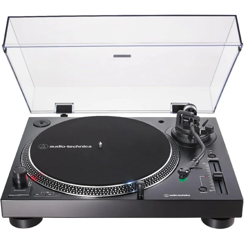 Audio-Technica AT-LP120XUSB-BK Direct-Drive Turntable (Analog & USB), Fully Manual, Hi-Fi, 3 Speed, Convert Vinyl to Digital
Audio-Technica AT-LP120XUSB-BK Direct-Drive Turntable (Analog & USB), Fully Manual, Hi-Fi, 3 Speed, Convert Vinyl to Digital