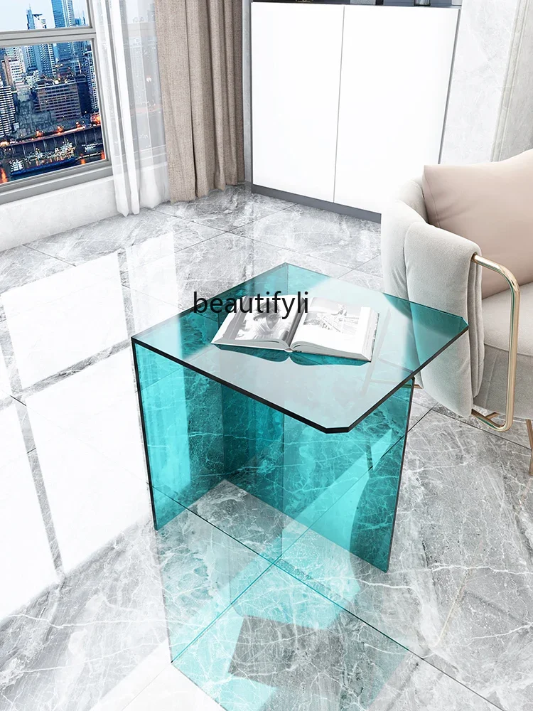 zqSofa Side Table Simple Modern Home Living Room Coffee Table Creative Acrylic Small round Table
zqSofa Side Table Simple Modern Home Living Room Coffee Table Creative Acrylic Small round Table