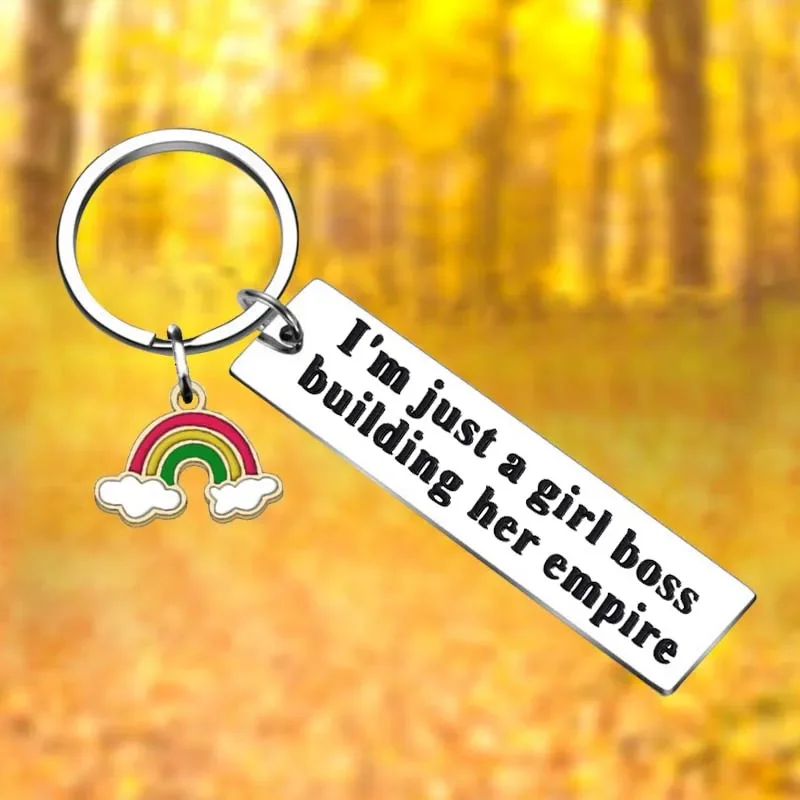 Girl Boss Keychain Boss Babe Gifts Key Chain Pendant Jewelry Women Female Boss Lady Gift
Girl Boss Keychain Boss Babe Gifts Key Chain Pendant Jewelry Women Female Boss Lady Gift