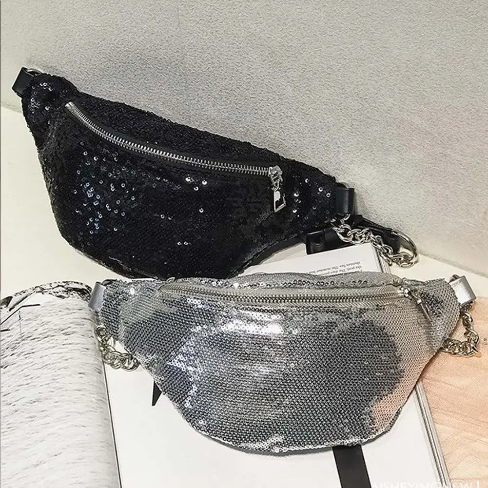 Women Sequin Fanny Pack Fashion Female Waist Bag 2023 New Chest Pouch Shoulder Bag Glitter Bum Belts Bags Waist Packs
Women Sequin Fanny Pack Fashion Female Waist Bag 2023 New Chest Pouch Shoulder Bag Glitter Bum Belts Bags Waist Packs