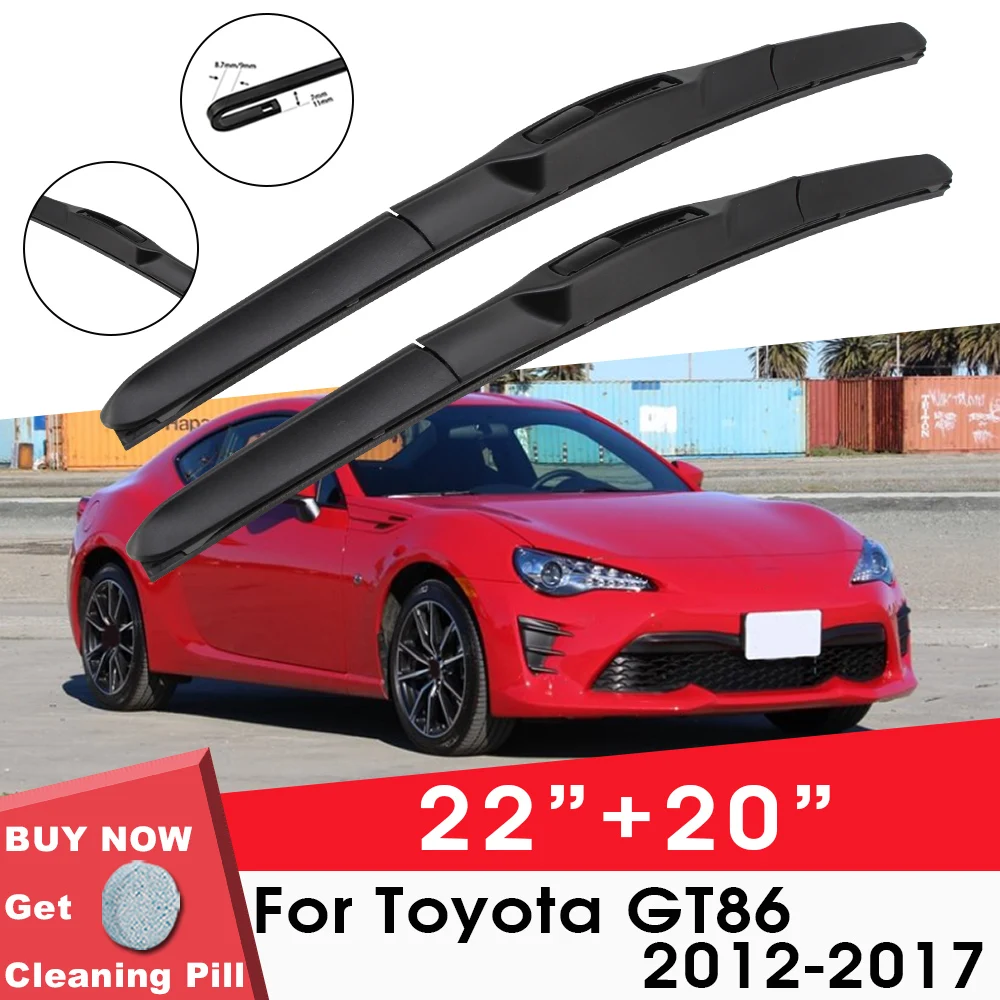 Car Wiper Blade Front Window Windshield Rubber Wiper For Toyota GT86 2012-2017 22"+20" LHD RHD Car Accessories
Car Wiper Blade Front Window Windshield Rubber Wiper For Toyota GT86 2012-2017 22"+20" LHD RHD Car Accessories