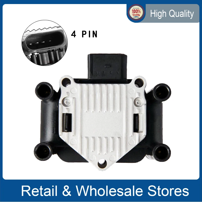Ignition Coils 032905106E for Audi A1 A2 A3 A4 VW BEETLE Fox Polo Golf R GTR SAVEIRO Gol LEON ALTEA 032 905 106 E A B F D
Ignition Coils 032905106E for Audi A1 A2 A3 A4 VW BEETLE Fox Polo Golf R GTR SAVEIRO Gol LEON ALTEA 032 905 106 E A B F D