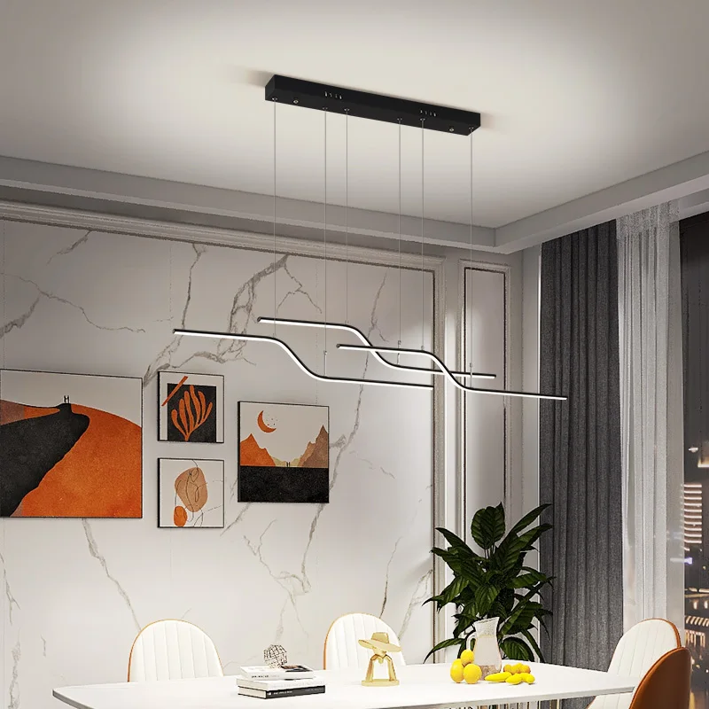 Nordic minimalist restaurant chandelier simple modern creative long dining table lamps LED dining room bar lamp
Nordic minimalist restaurant chandelier simple modern creative long dining table lamps LED dining room bar lamp
