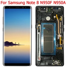 Écran tactile LCD avec châssis, 6.3 pouces, pour Samsung Galaxy Note 8 SM-N950A N950U N950F/DS, Original=