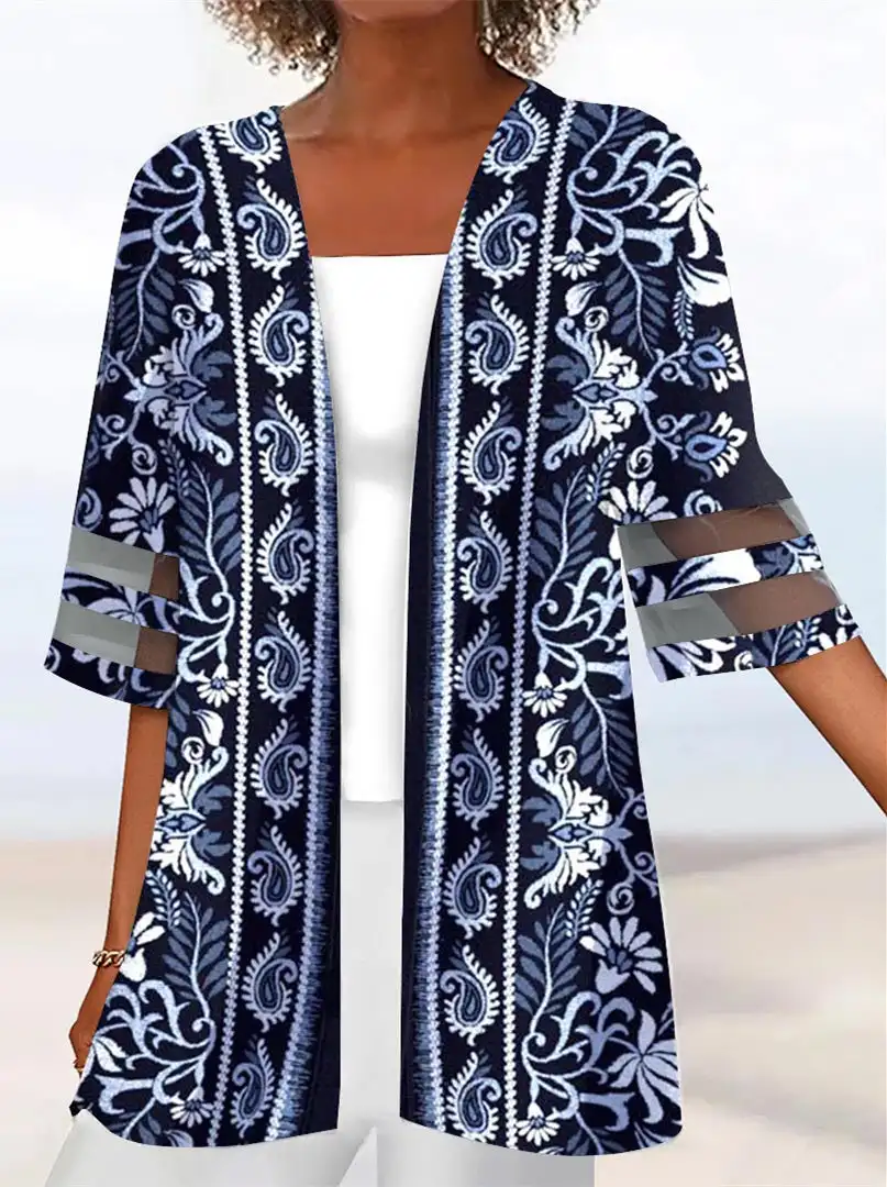 Plus Size Women Half Sleeve Scoop Neck Floral Printed Striped Graphic Two-Pieced Tops
Plus Size Women Half Sleeve Scoop Neck Floral Printed Striped Graphic Two-Pieced Tops