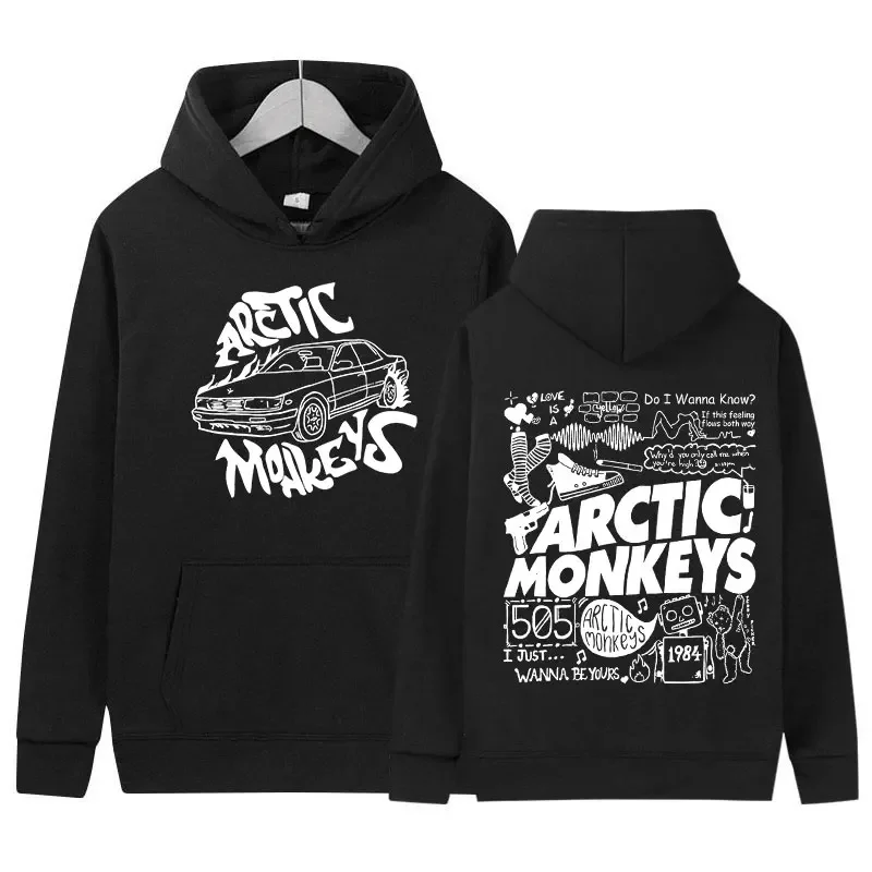 

Rock Arctic Monkeys Tour 2023 New Album Hoodie Men Hip Hop Fashion Pullover Sweatshirt Unisex Casual Oversized Hooded Streetwear