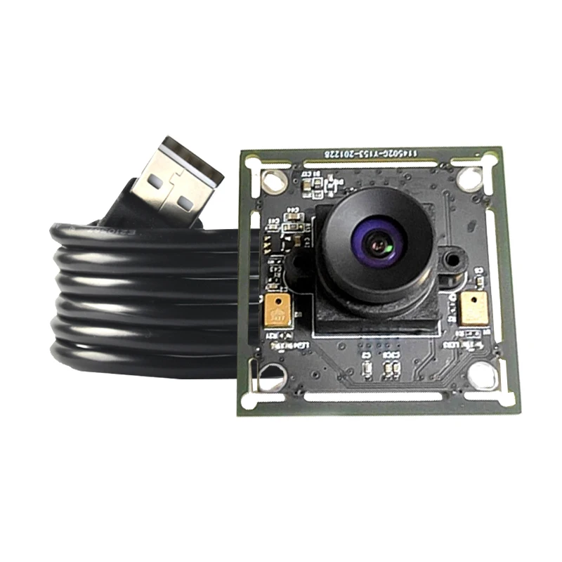 

3840x2160 4K HD CMOS IMX415 30FPS FF 95° USB2.0 Camera Module Wide Angle With Two Digital Mic