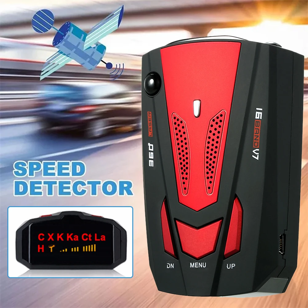 Radar Detector for Cars with Voice Prompt Speedometer Speed Alarm Radar Laser Detector 12V Electronic Dog Detector Accessories
Radar Detector for Cars with Voice Prompt Speedometer Speed Alarm Radar Laser Detector 12V Electronic Dog Detector Accessories