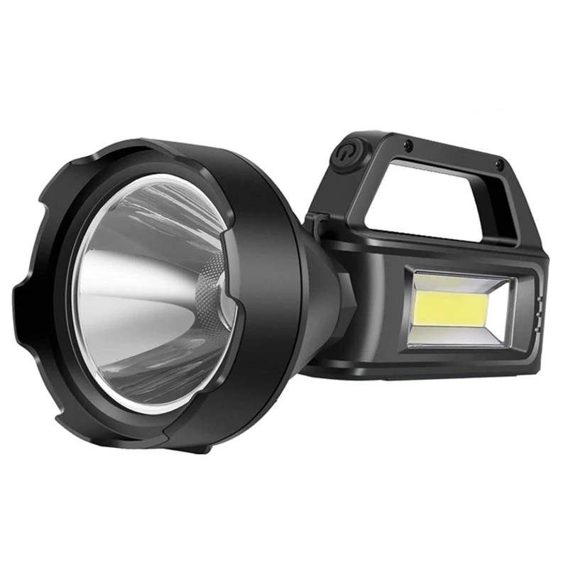 Spotlight Flashlight,High Lumen LED Handheld Searchlight,4 Modes,Waterproof Work Light,For Camping,Hiking,Hunting,Etc
Spotlight Flashlight,High Lumen LED Handheld Searchlight,4 Modes,Waterproof Work Light,For Camping,Hiking,Hunting,Etc