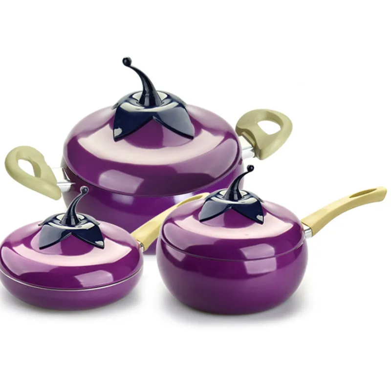 Good looking soup pot milk pan creative eggplant shape flat bottom frying pan wok kitchen non-smoking non-stick pan gift LB51607
Good looking soup pot milk pan creative eggplant shape flat bottom frying pan wok kitchen non-smoking non-stick pan gift LB51607