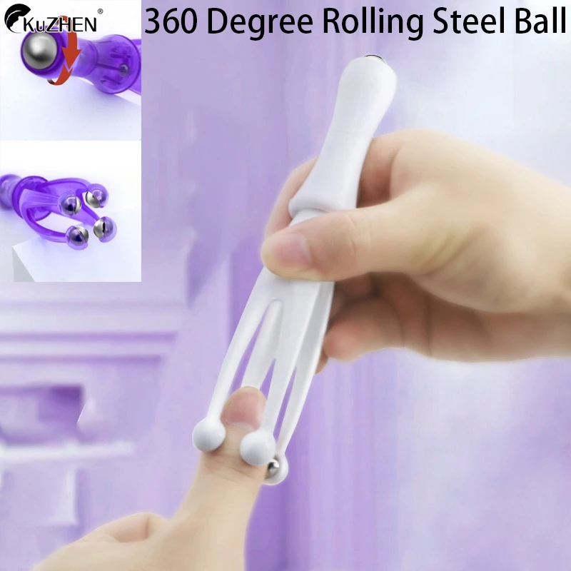4 Rollers Steel Ball Finger Massager Mini Finger Joints Massager With Handle For Finger Blood Circulation & Muscle Relaxation
4 Rollers Steel Ball Finger Massager Mini Finger Joints Massager With Handle For Finger Blood Circulation & Muscle Relaxation