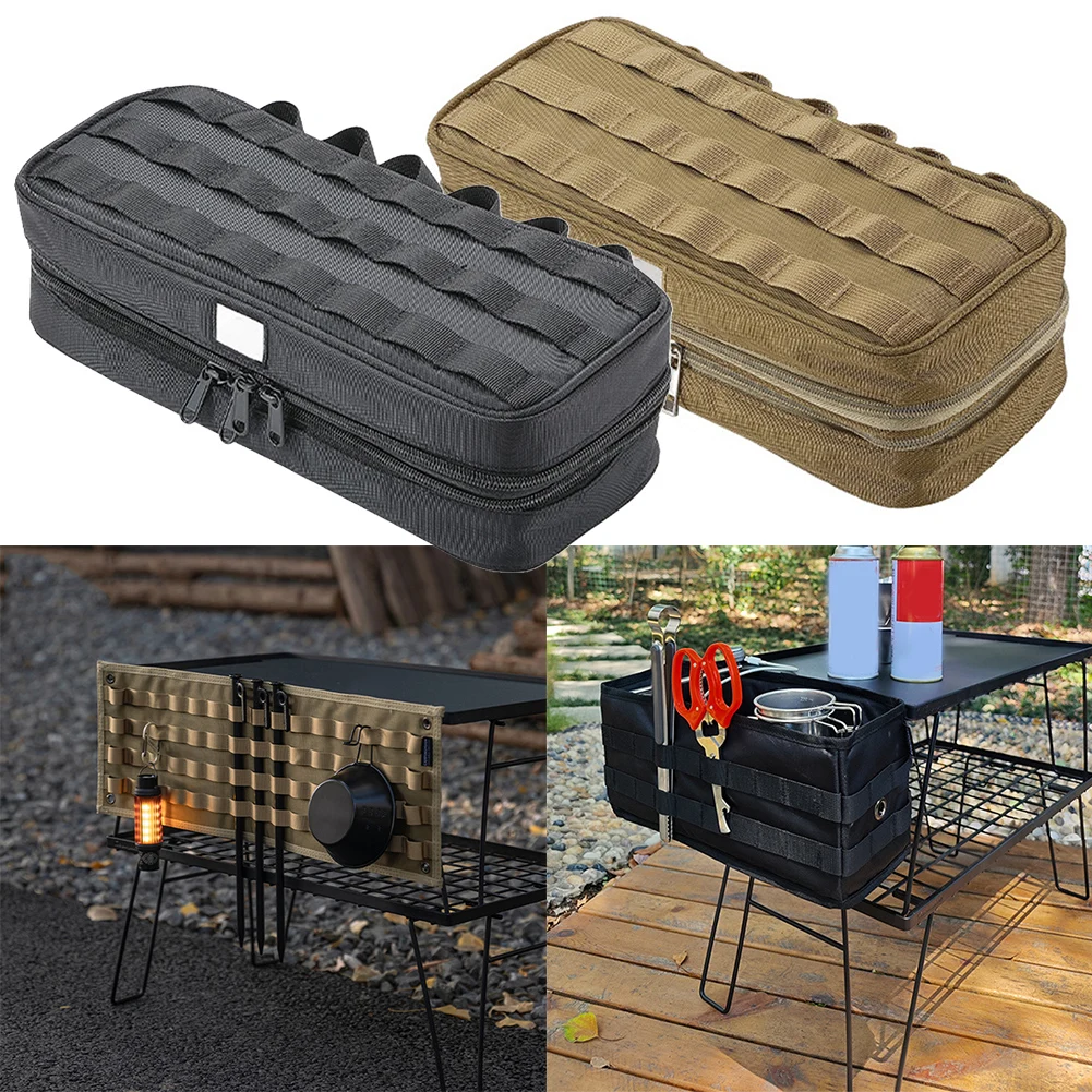 1pc Storage Bag Camping Hiking Double Layer Multifunctional Outdoor Waterproof Thickened Polyester Storage Bag Accessories
1pc Storage Bag Camping Hiking Double Layer Multifunctional Outdoor Waterproof Thickened Polyester Storage Bag Accessories