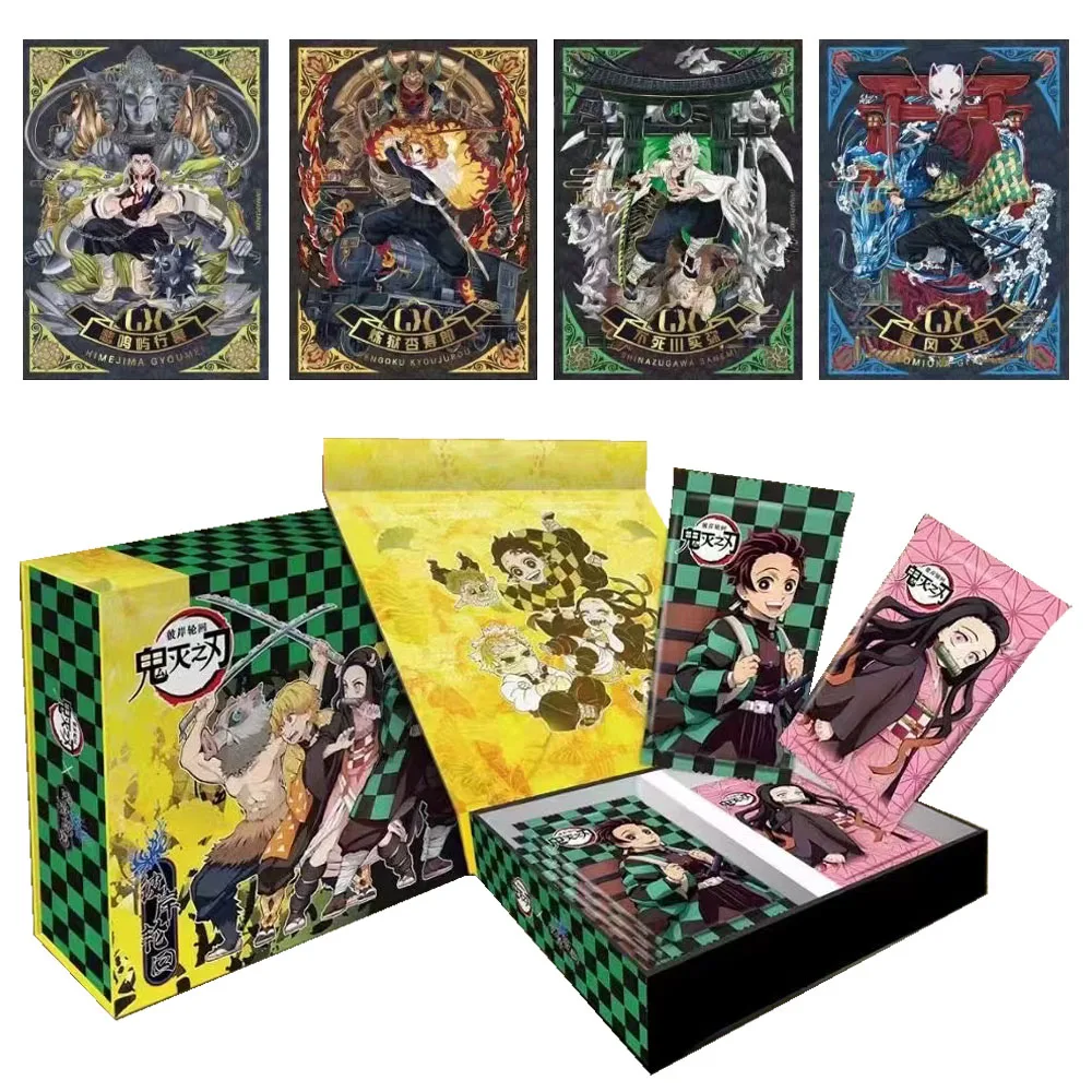 

2024 Newest YAMI Demon Slayer SSP Collection Card Nezuko Tanjirou Kimetsu No Yaiba Japanese Anime Booster Box CCG TCG Hobby Gift