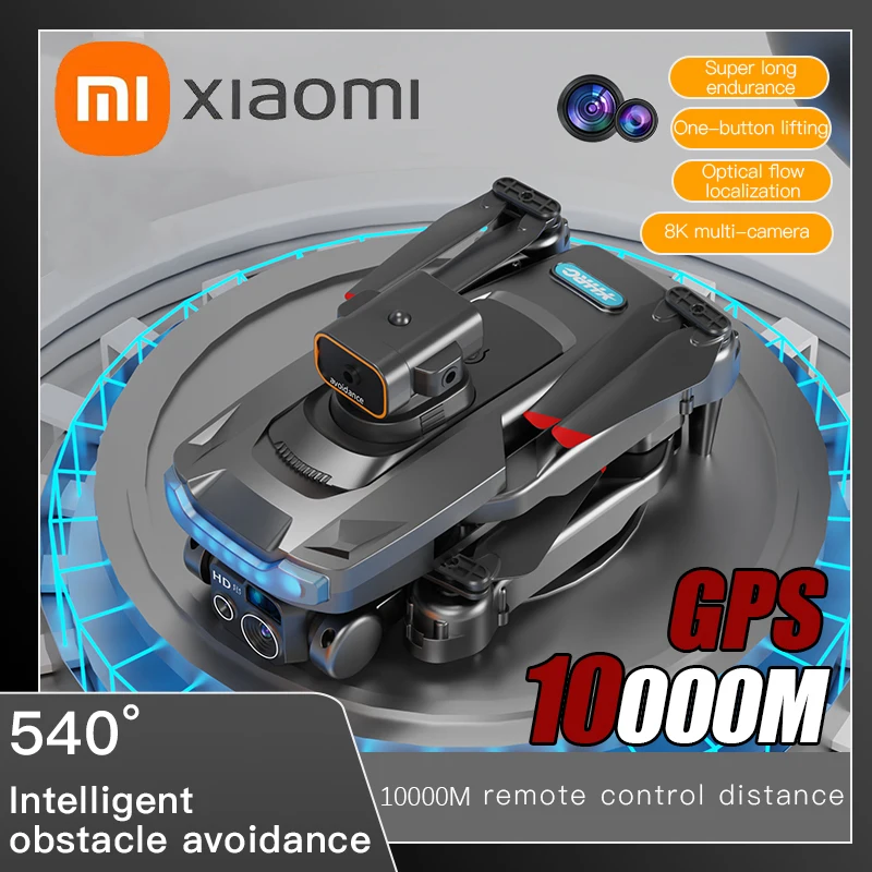 Дрон Xiaomi P15, 8K, GPS, двойная камера, обход препятствий, оптический поток, позиционирование, бесщеточный, 10000 м
Дрон Xiaomi P15, 8K, GPS, двойная камера, обход препятствий, оптический поток, позиционирование, бесщеточный, 10000 м