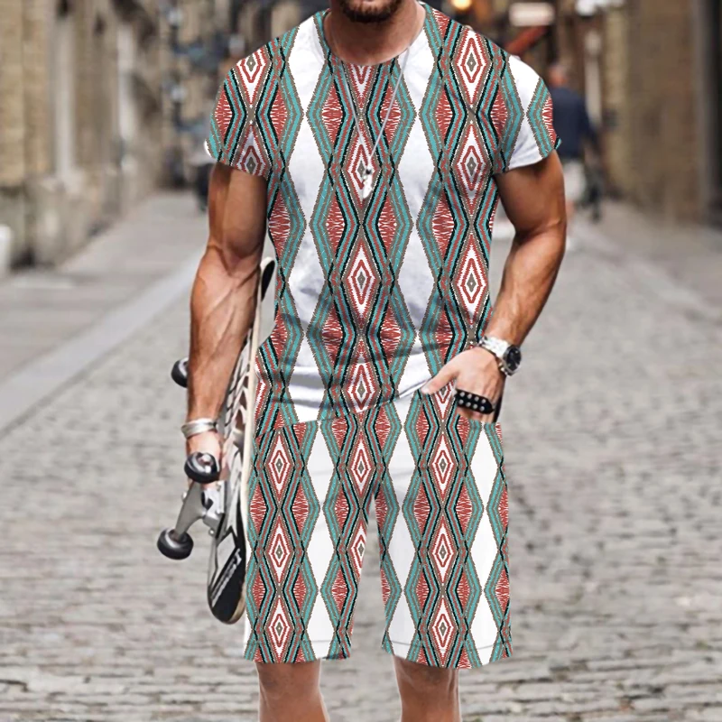Men's T-shirt Shorts Set Oversized Retro Classic Pattern Quick Dry Beach Casual Swimsuit Streetwear Harajuku Cool Comfortable
Men's T-shirt Shorts Set Oversized Retro Classic Pattern Quick Dry Beach Casual Swimsuit Streetwear Harajuku Cool Comfortable