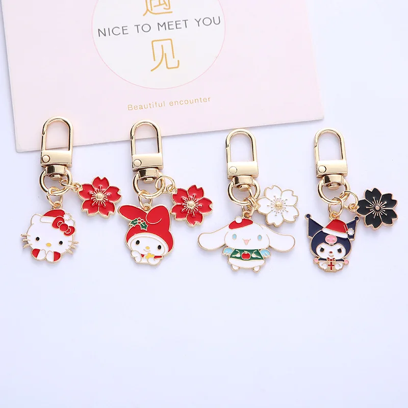 Sanrio Keychain Anime Christmas Gifts Kawaii Kuromi Kitty Key Chain Pendant for Bag Melody Cinnamonroll Cartoon Car Key Ring
Sanrio Keychain Anime Christmas Gifts Kawaii Kuromi Kitty Key Chain Pendant for Bag Melody Cinnamonroll Cartoon Car Key Ring
