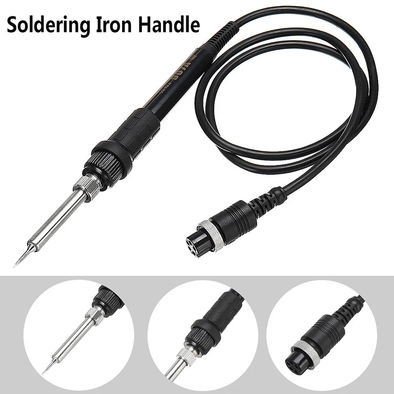 936 Electric Soldering Solder Iron Station 5pin Welding Hot Gun 50W 24V Replacement Repair Tool High Quality DIY Welding Kits
936 Electric Soldering Solder Iron Station 5pin Welding Hot Gun 50W 24V Replacement Repair Tool High Quality DIY Welding Kits