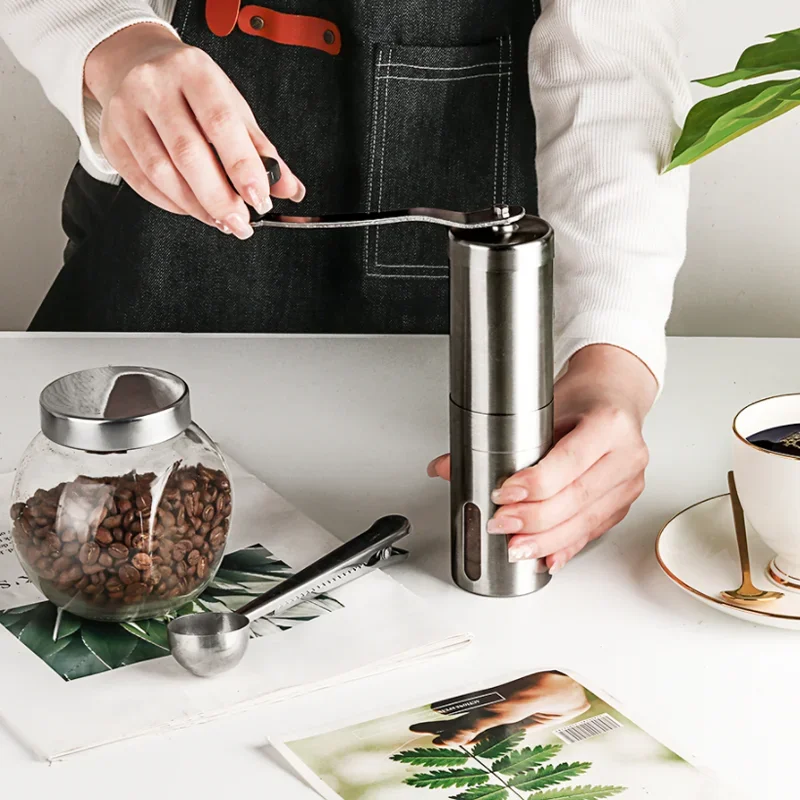 Kitchen Manual Coffee Grinder Mini Hand Handmade Coffee Bean Burr Grinders Mill Stainless Steel Tool Grinders Coffee Accessories
Kitchen Manual Coffee Grinder Mini Hand Handmade Coffee Bean Burr Grinders Mill Stainless Steel Tool Grinders Coffee Accessories