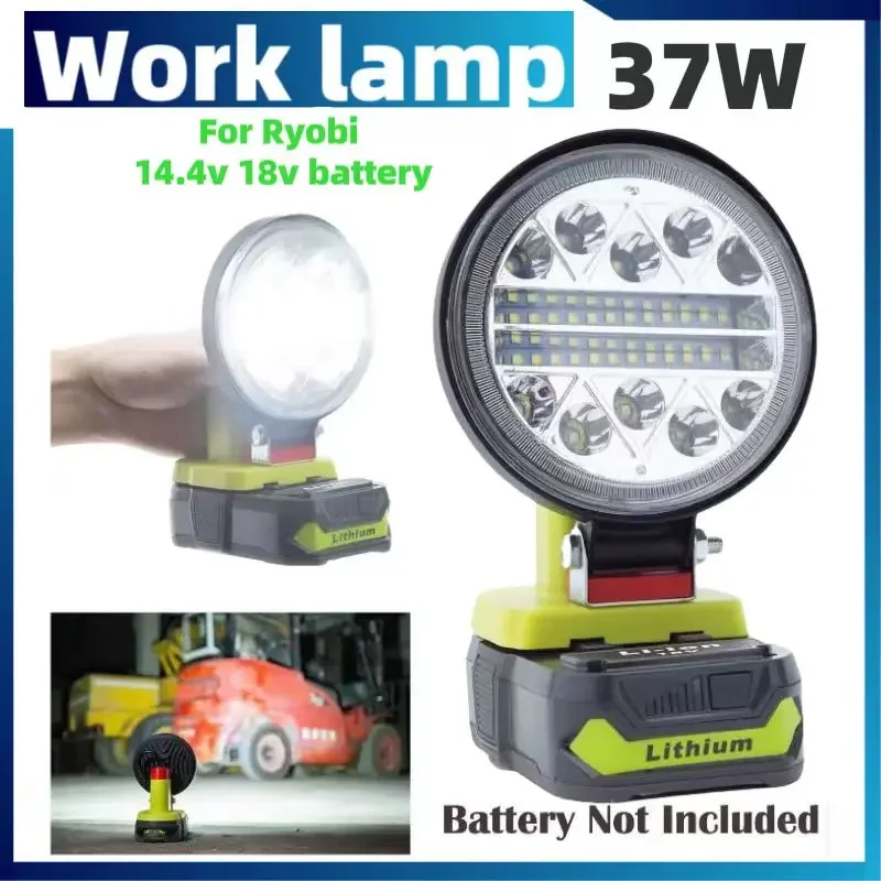 Camping Led Light For Ryobi Light 14.4V 18V Lithium Nickel One+ Battery P108 P104 Li-Ion Battery (Not Including Batteries)
Camping Led Light For Ryobi Light 14.4V 18V Lithium Nickel One+ Battery P108 P104 Li-Ion Battery (Not Including Batteries)