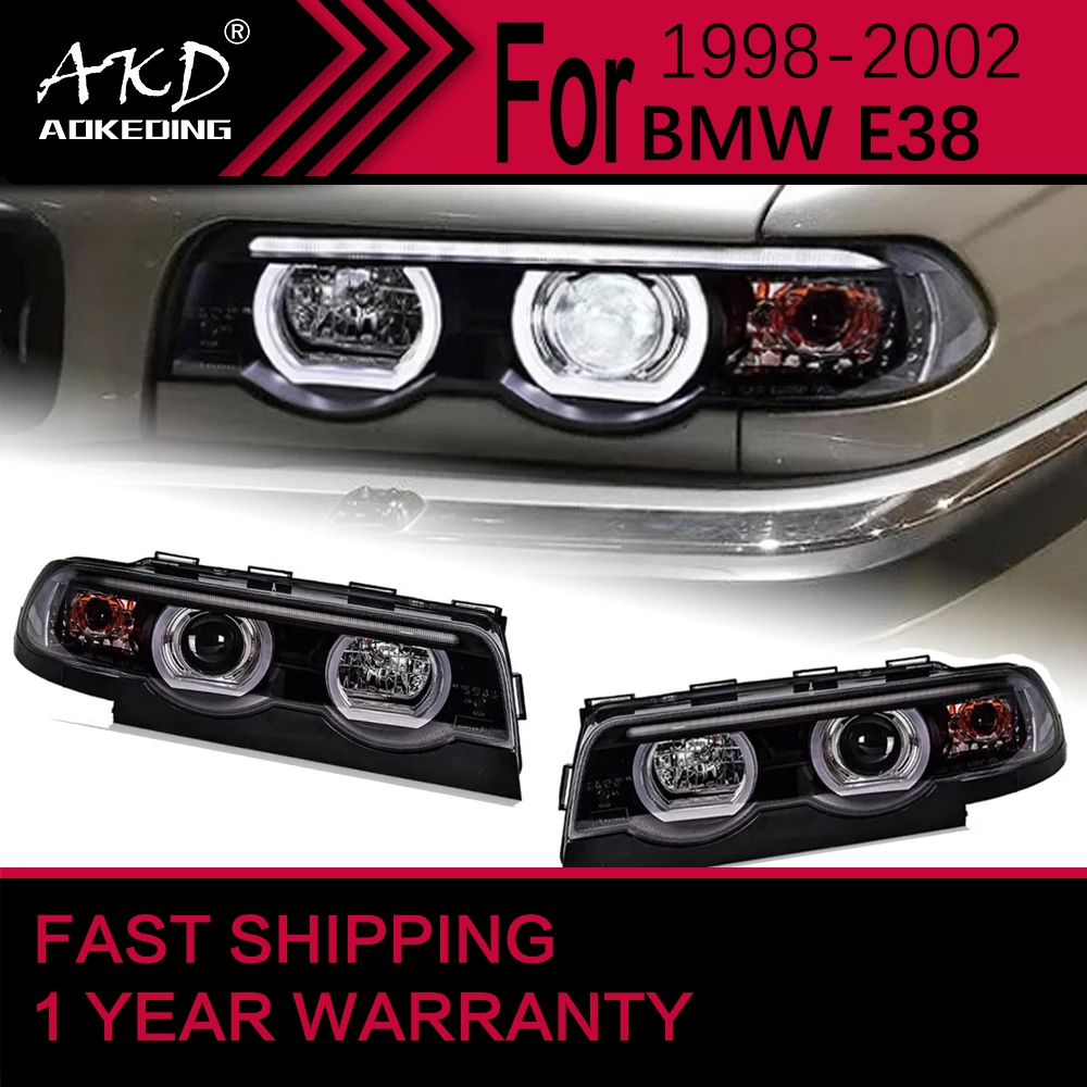 Автомобильные фары для BMW 7 серии E38 светодиодный, фары 1998-2002 730I 740I 735I, передняя фара Drl, объектив проектора, автомобильные аксессуары
Автомобильные фары для BMW 7 серии E38 светодиодный, фары 1998-2002 730I 740I 735I, передняя фара Drl, объектив проектора, автомобильные аксессуары